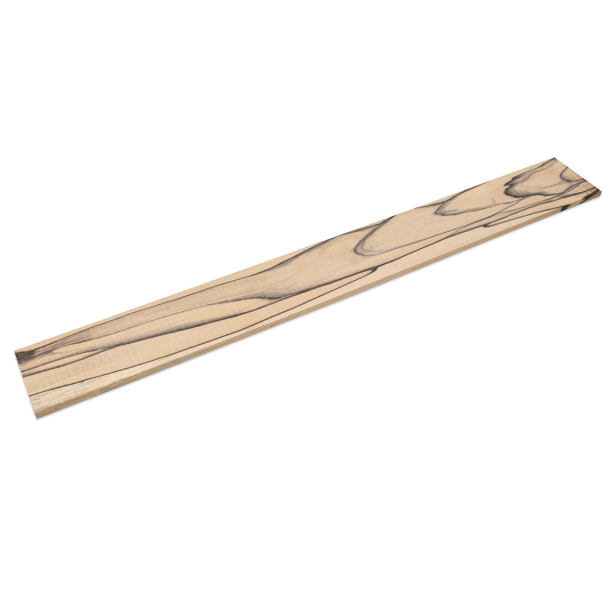 Unslotted Fingerboard for Bass, Pale Moon Ebony, A Grade