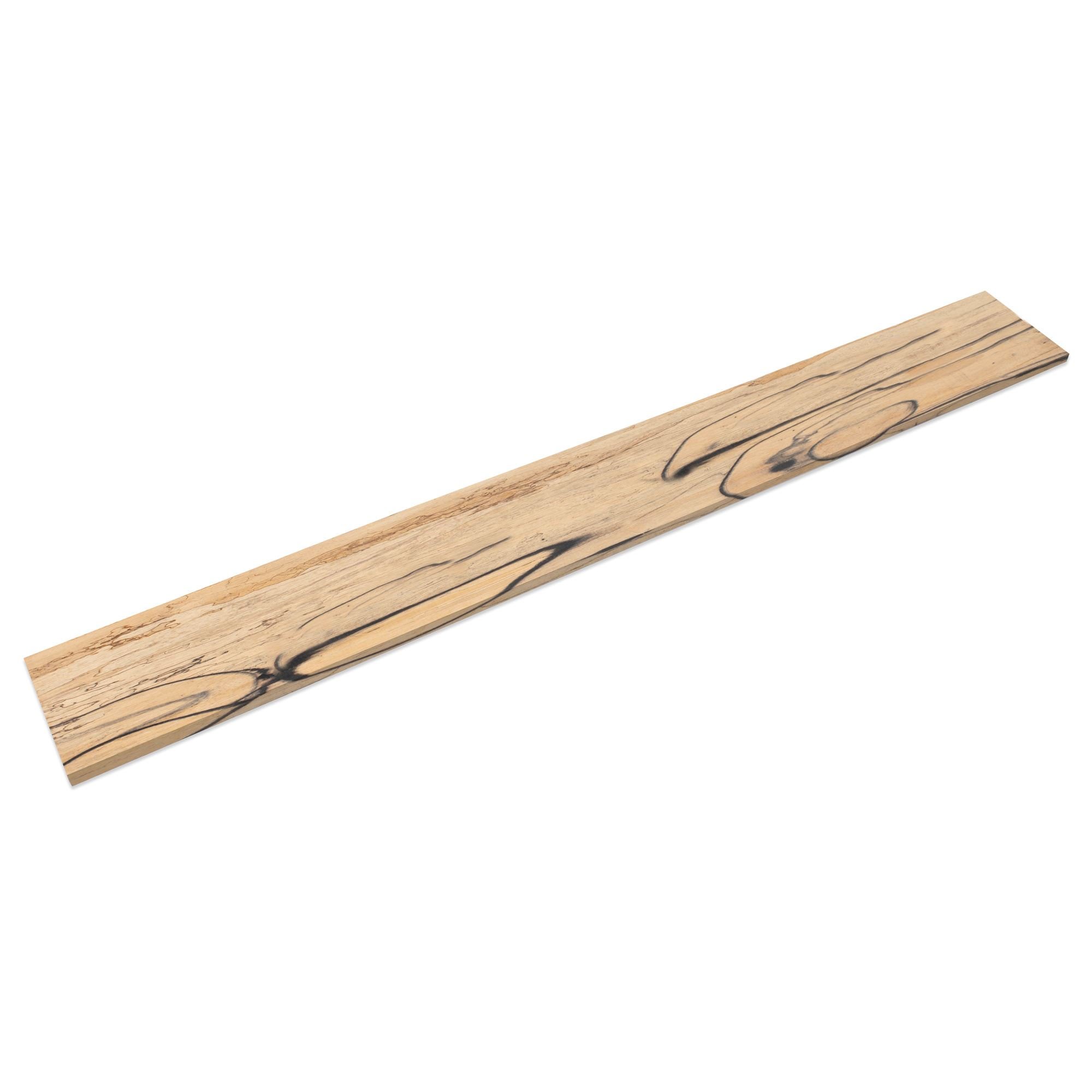 Unslotted Fingerboard for Bass, Pale Moon Ebony, B Grade