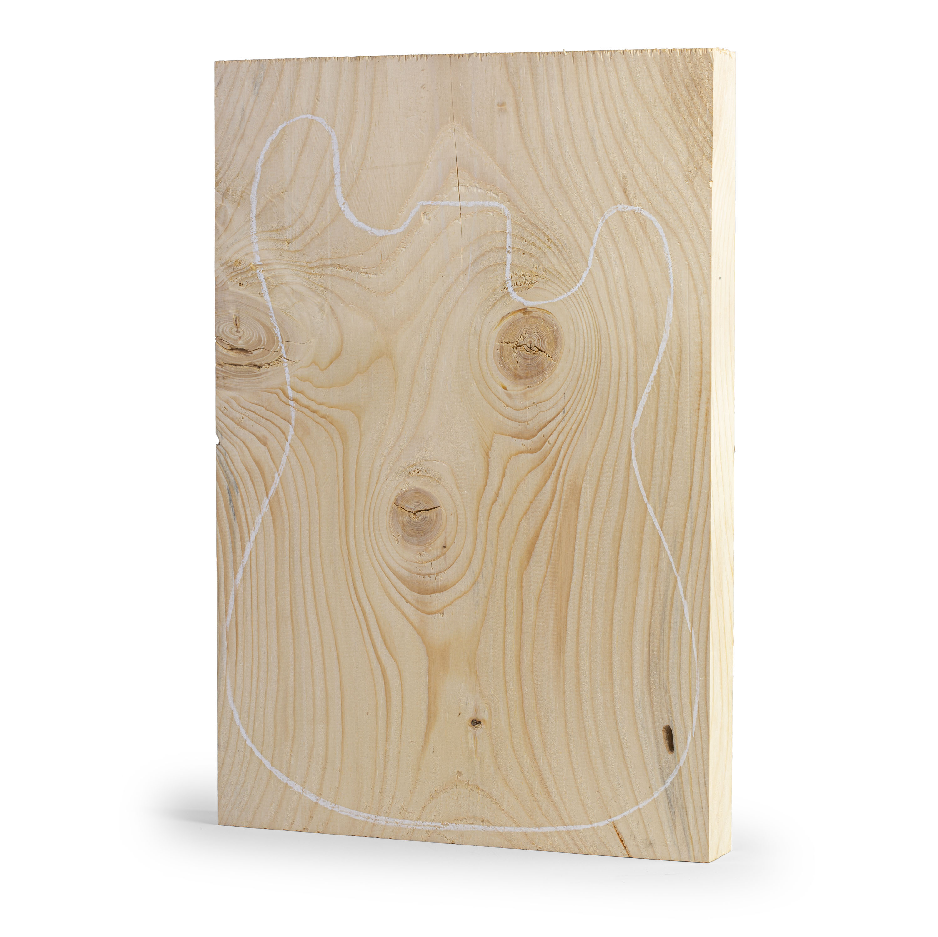 Knotty Pine Body Blank, 1-Piece Knotty Pine Body Blank, 1-Piece
