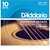 D'Addario Phosphor Bronze Wound Acoustic Guitar Strings, 10-pack, Light (EJ16-10P)