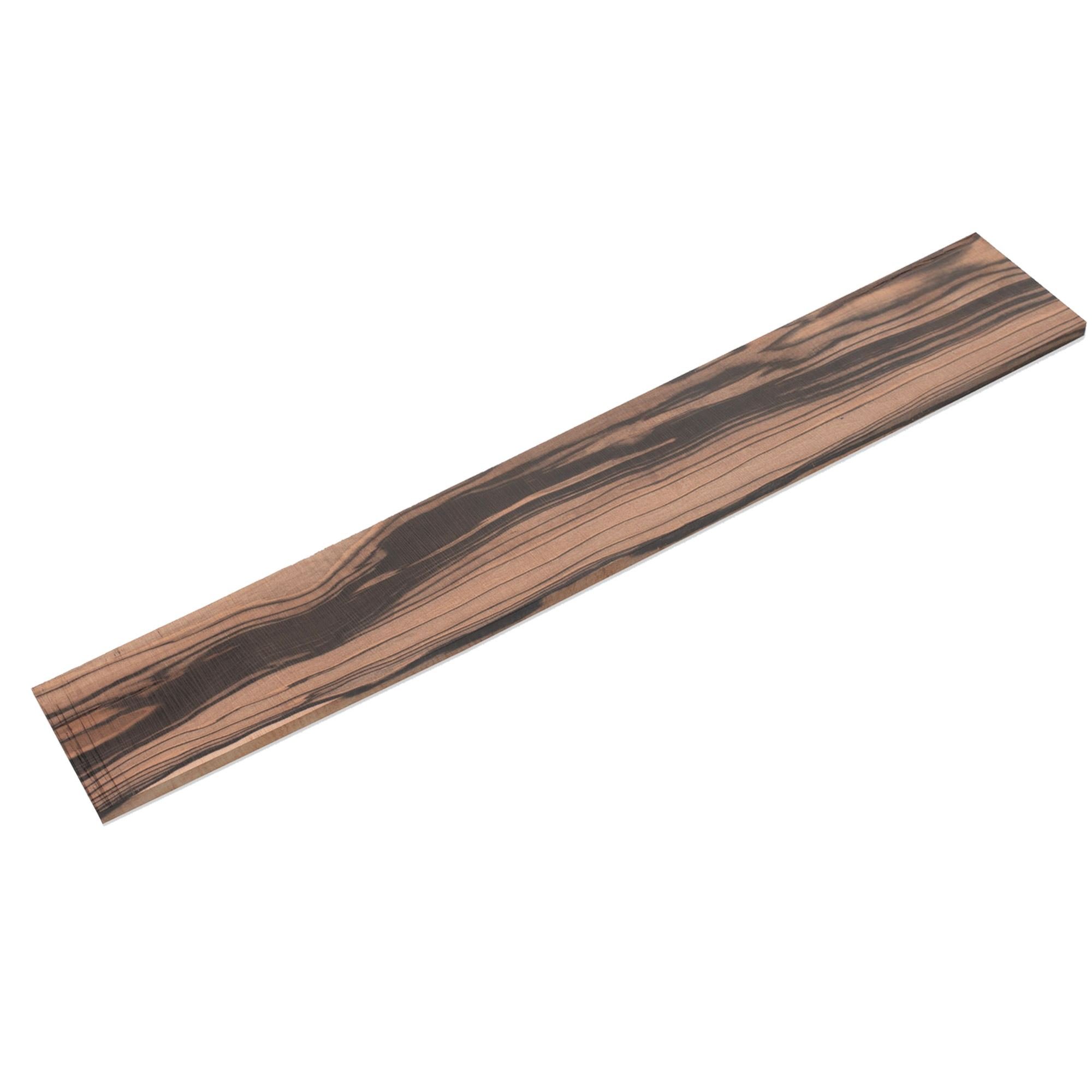 Unslotted Fingerboard for Guitar, Macassar Ebony, A Grade