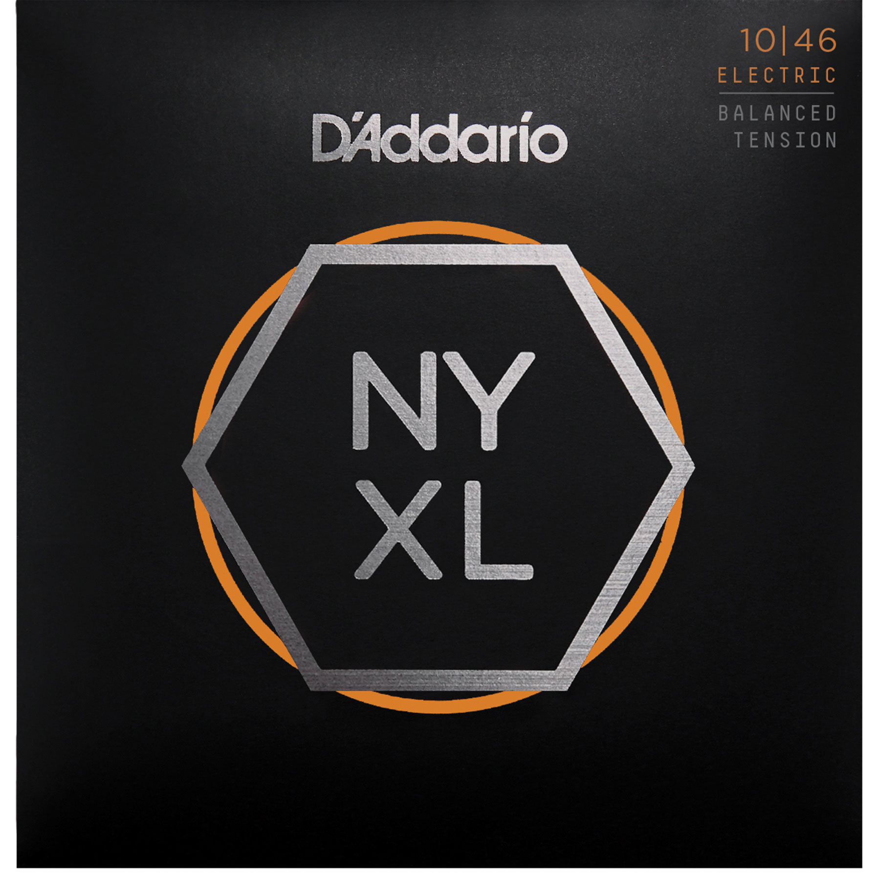 D'Addario NYXL Nickel Wound Balanced Tension Electric Guitar Strings, Regular Light (NYXL1046BT) D'Addario NYXL Nickel Wound Balanced Tension Electric Guitar Strings, Regular Light (NYXL1046BT)