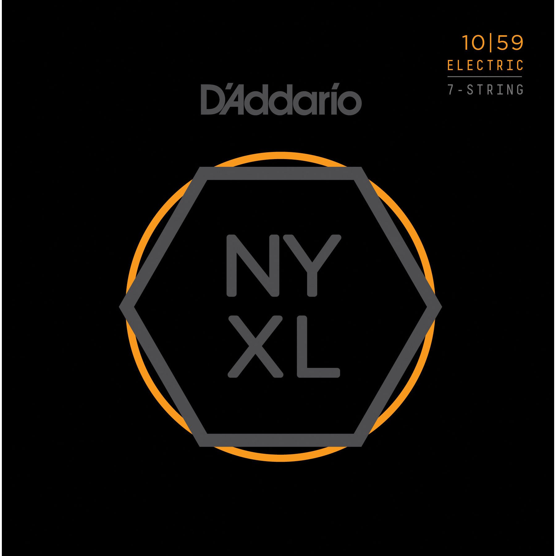 D'Addario NYXL Nickel Wound 7-string Electric Guitar Strings