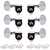 D'Addario Planet Waves Auto-Trim Tuning Machines 3+3, Chrome