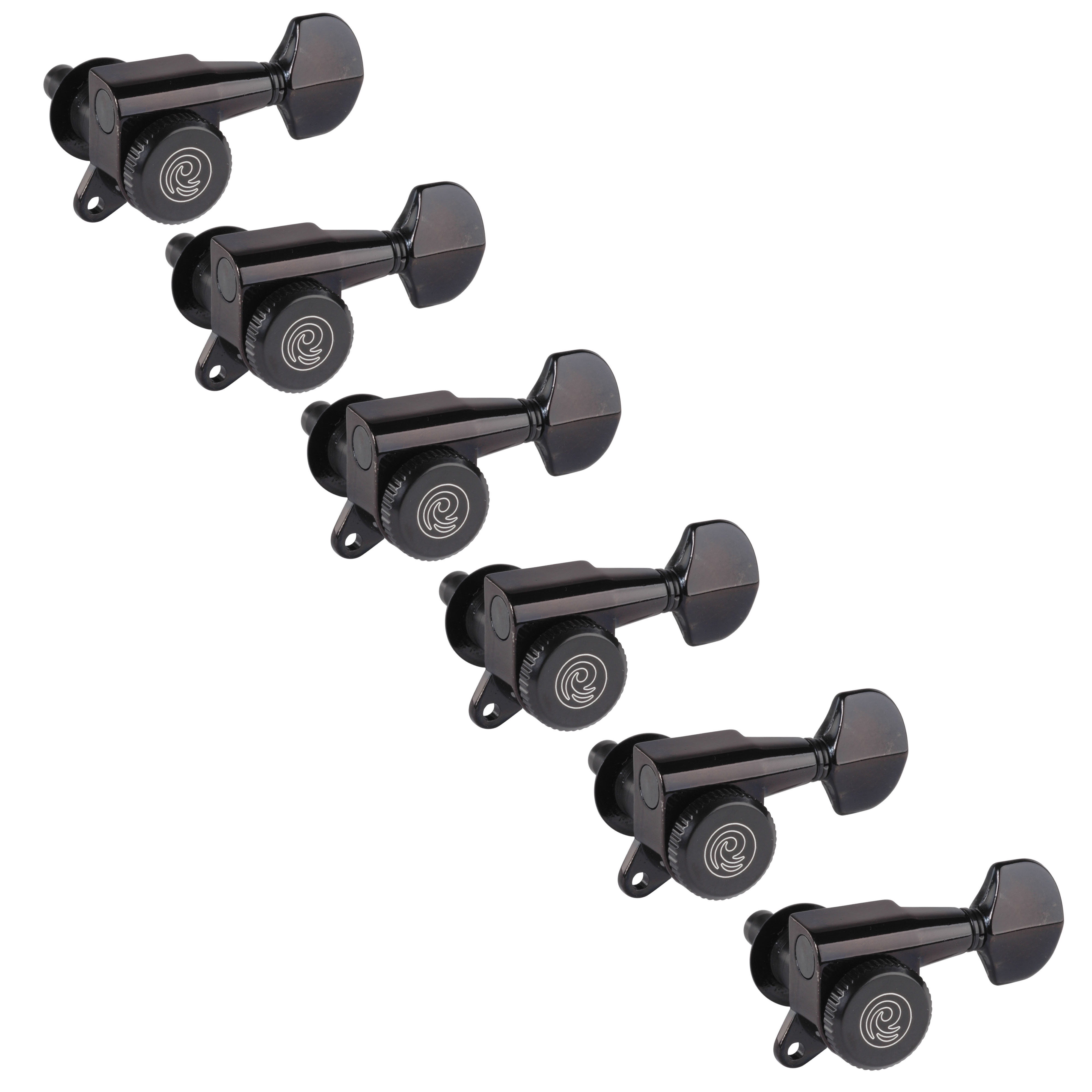 D'Addario Planet Waves Auto-Trim Tuning Machines 6-In-Line - StewMac