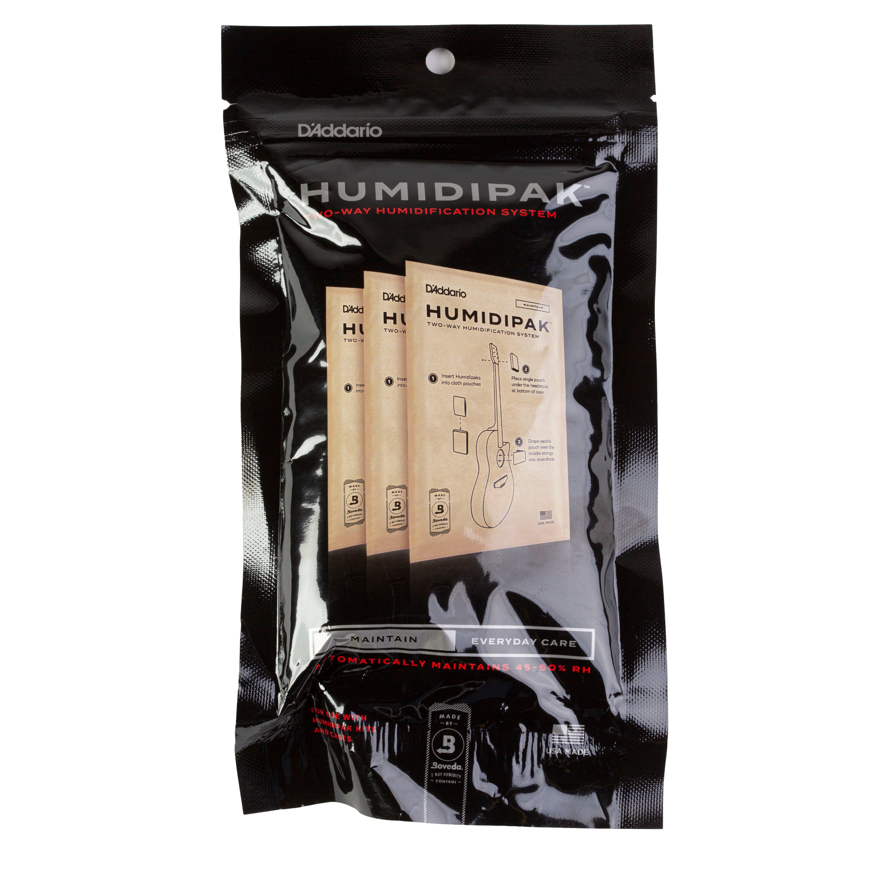 D'Addario Planet Waves Two-Way Humidification System, Humidipak Maintain Replacements - 3 Pack D'Addario Planet Waves Two-Way Humidification System, Humidipak Maintain Replacements - 3 Pack