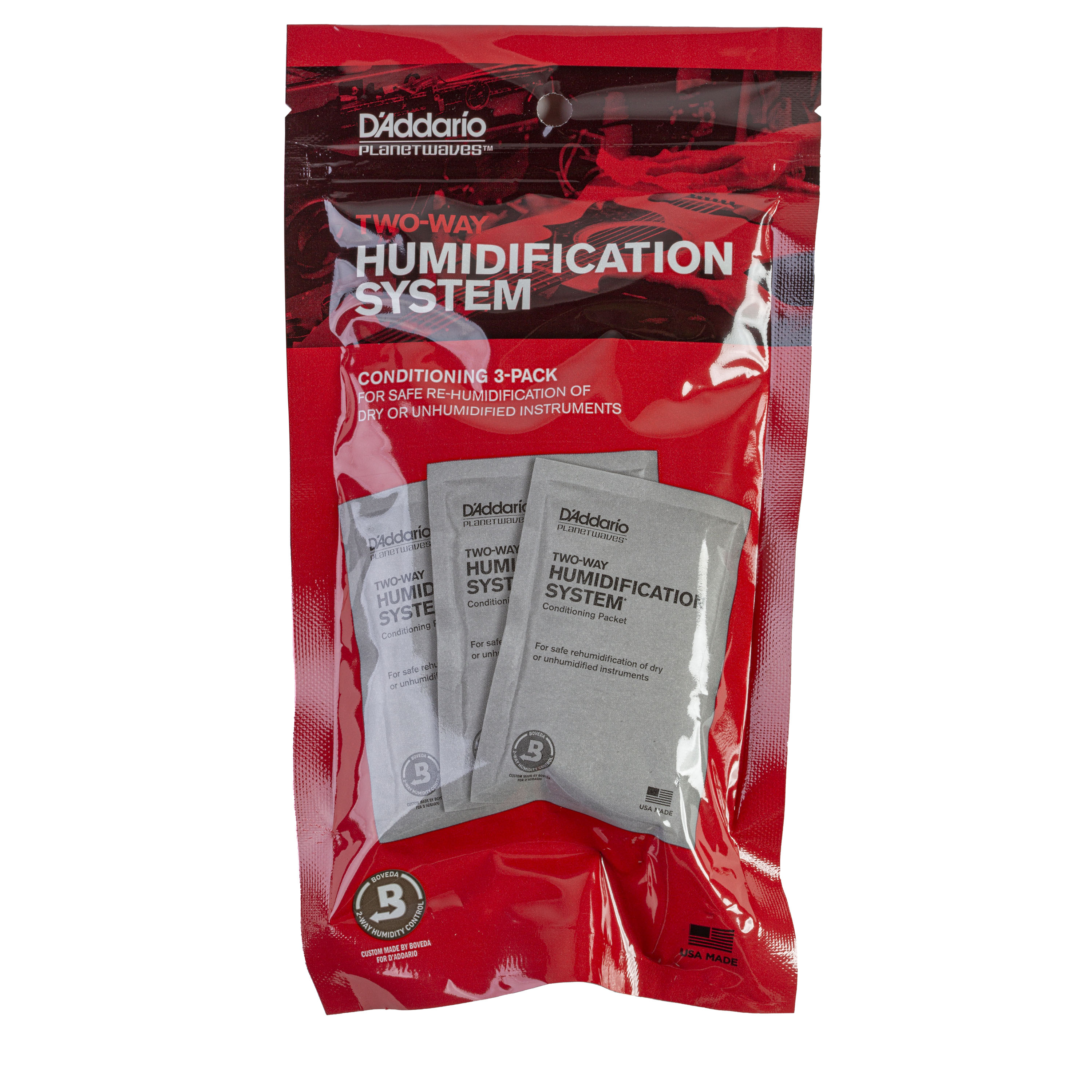 D'Addario Planet Waves Two-Way Humidification System, Humidipack Restore Replacements - 3 Pack D'Addario Planet Waves Two-Way Humidification System, Humidipack Restore Replacements - 3 Pack