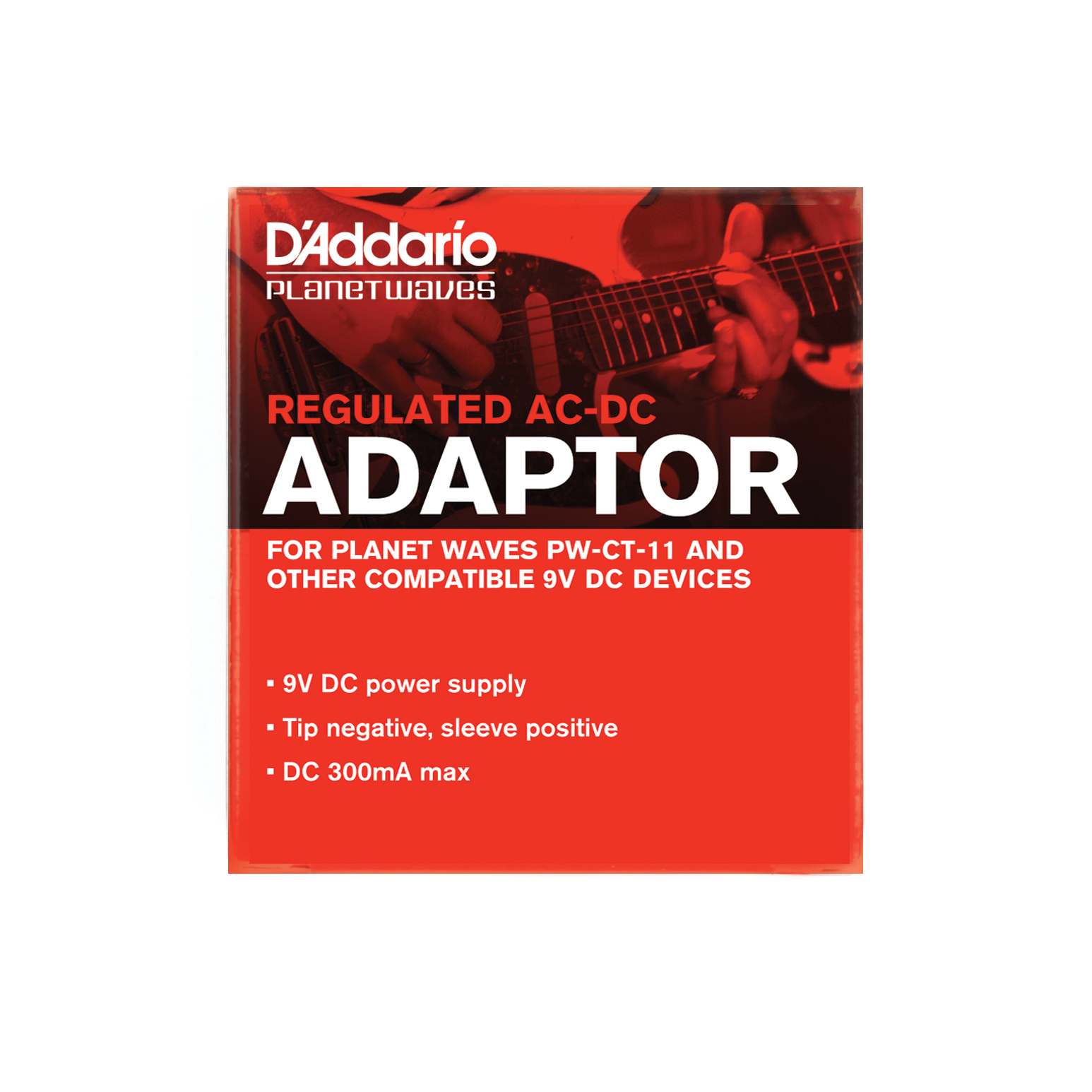 D'Addario Planet Waves 9V Power Adapter - StewMac