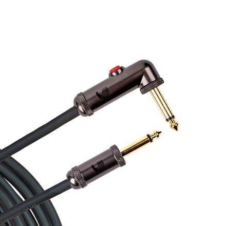 D'Addario Planet Waves Latching Circuit Breaker Momentary Instrument Cable, 20 feet, latching, right angle to straight D'Addario Planet Waves Latching Circuit Breaker Momentary Instrument Cable, 20 feet, latching, right angle to straight