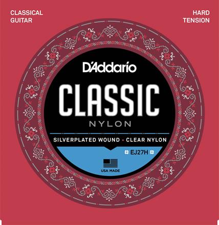 D'Addario Student Classical Guitar Strings, Hard Tension (EJ27H) D'Addario Student Classical Guitar Strings, Hard Tension (EJ27H)