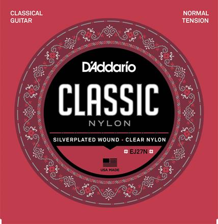 D'Addario Student Classical Guitar Strings, Normal Tension (EJ27N) D'Addario Student Classical Guitar Strings, Normal Tension (EJ27N)