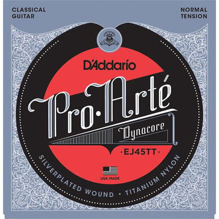 D'Addario Pro Arte Dynacore Titanium Treble Classical Guitar Strings