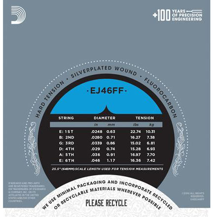 D'Addario Pro Arte Carbon Classical Guitar Strings StewMac