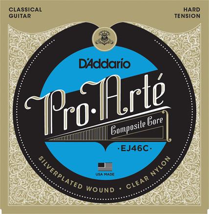 D'Addario Pro Arte Composite Classical Guitar Strings, Hard Tension (EJ46C)