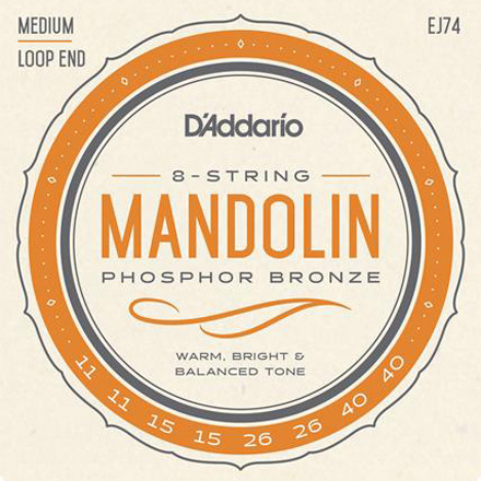D'Addario Phosphor Bronze Mandolin Strings