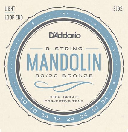 D'Addario 80/20 Bronze Mandolin Strings