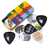 D'Addario Pick Tins with Assorted Beatles Picks, Stripes