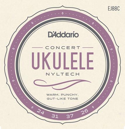 D'Addario Nyltech Ukulele Strings, Concert (EJ88C) D'Addario Nyltech Ukulele Strings, Concert (EJ88C)