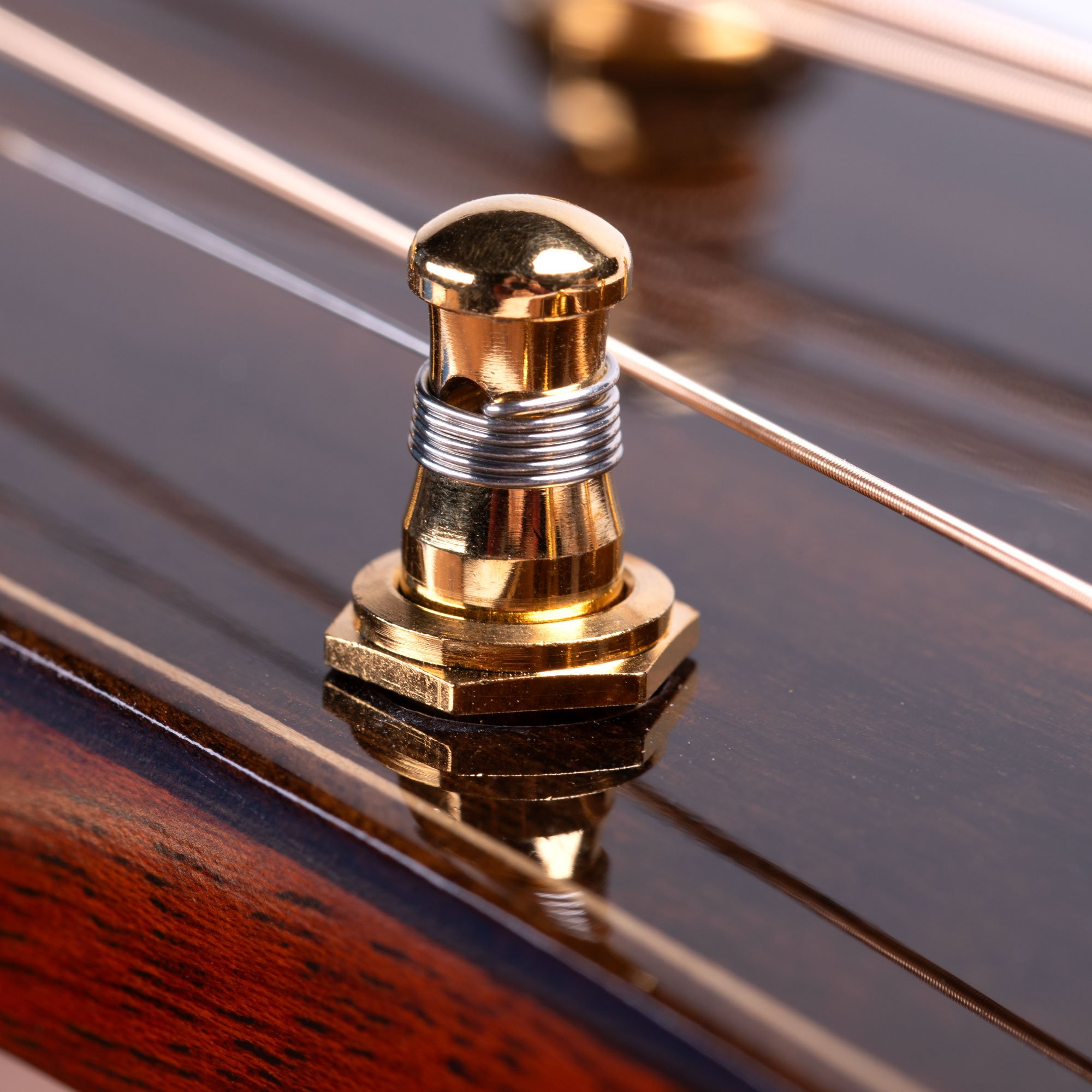 Waverly High Ratio Guitar Tuners with Vintage Oval Knobs for Solid Pegheads