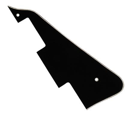 Pickguard for Gibson® Les Paul®, Black / white / black Pickguard for Gibson® Les Paul®, Black / white / black