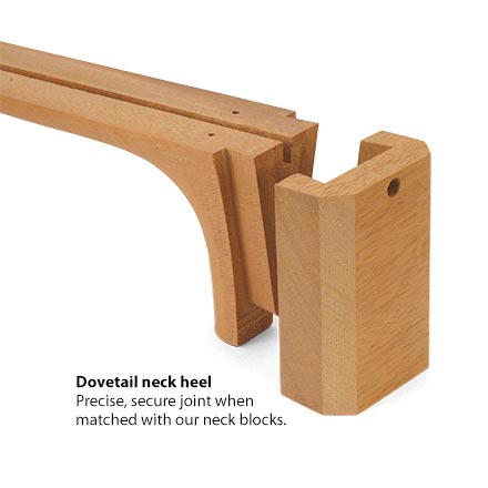 Acoustic Guitar Neck Block StewMac