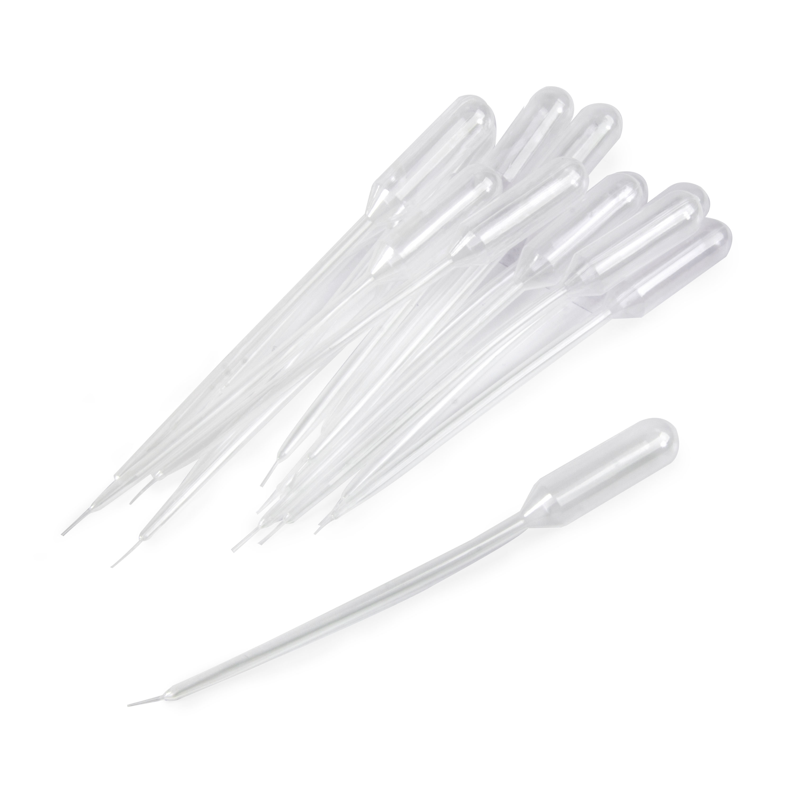Plastic Pipettes, Pack of 10 Plastic Pipettes, Pack of 10