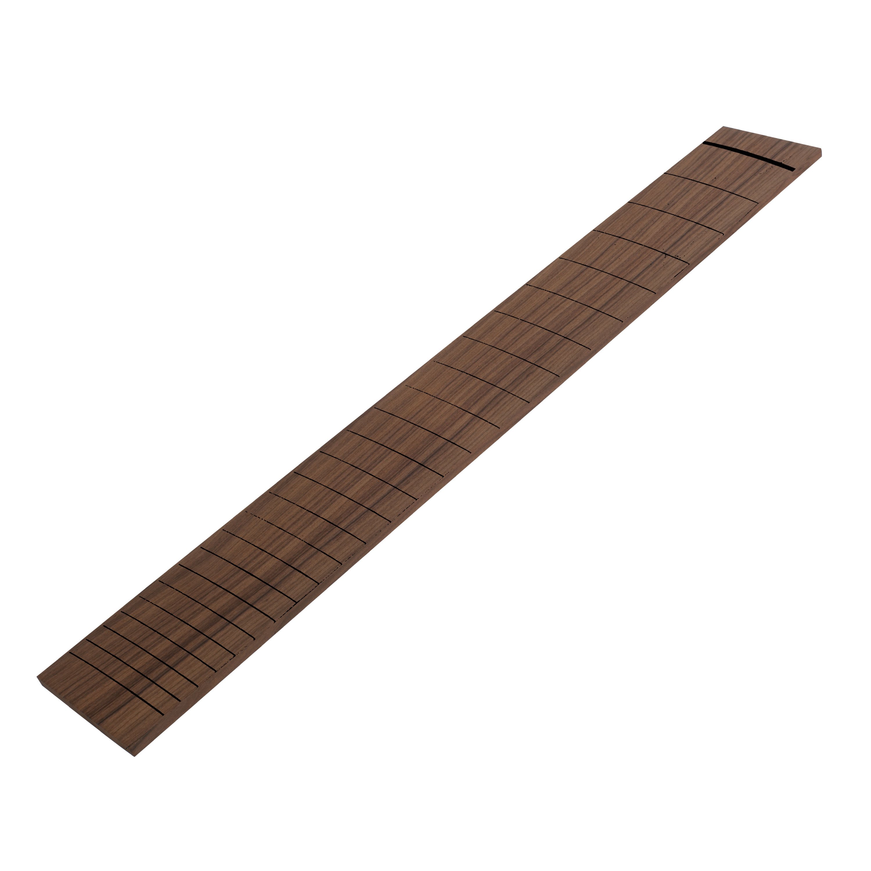 Slotted Fingerboard for Fender Guitar, Compound Radius, Pau Ferro Slotted Fingerboard for Fender Guitar, Compound Radius, Pau Ferro