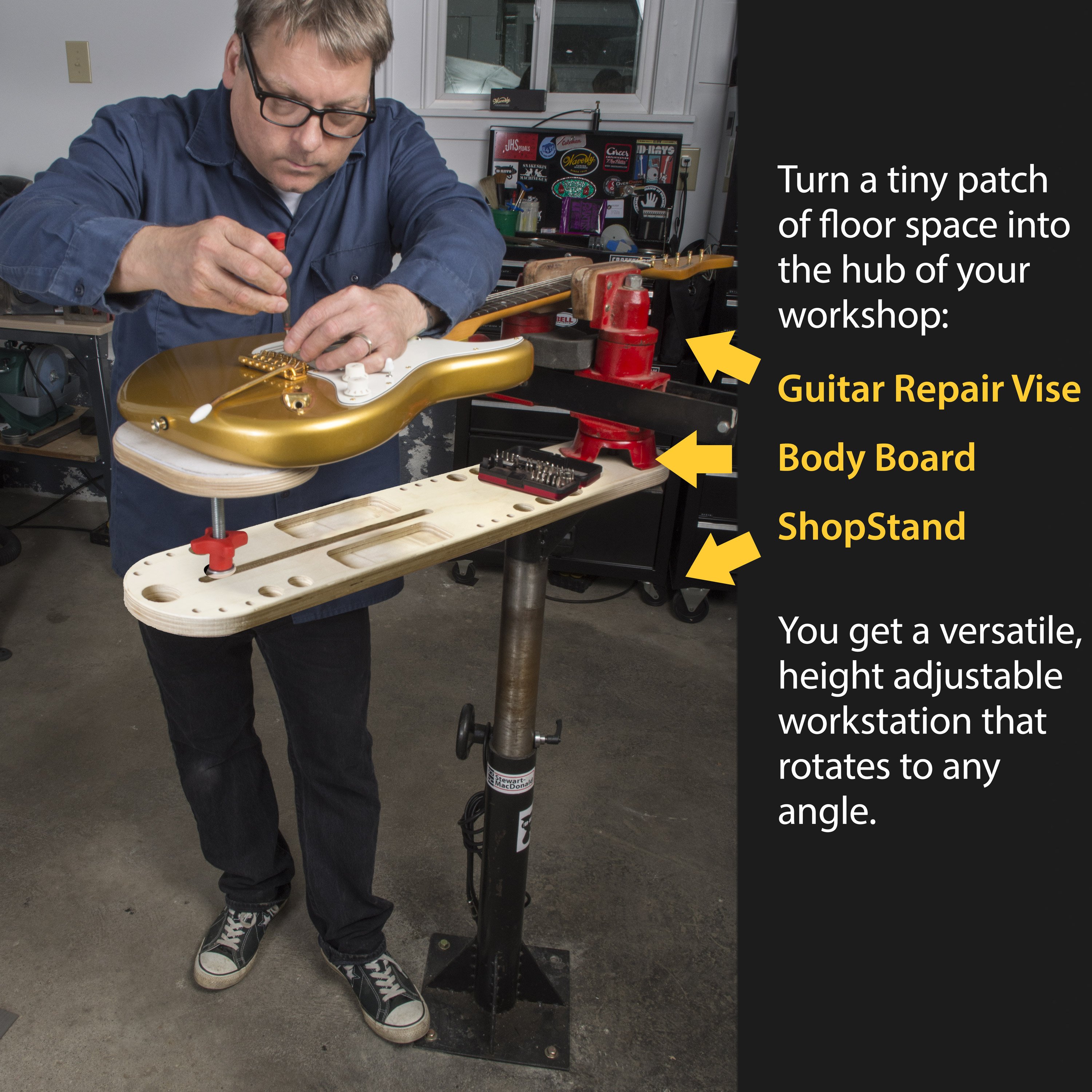 StewMac Guitar Bench Pad