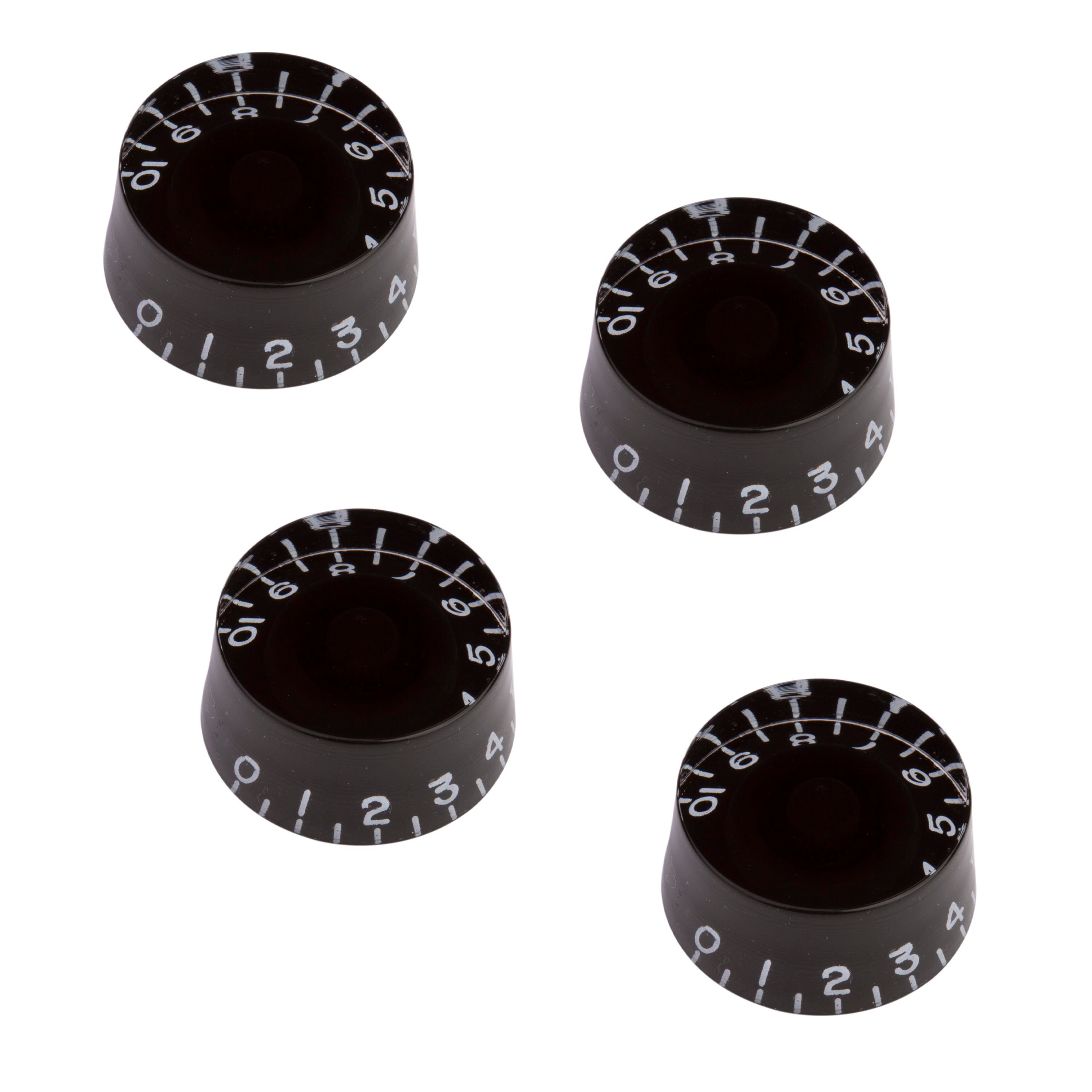 Gibson Accessories Speed Knobs, Black, set of 4 Gibson Accessories Speed Knobs, Black, set of 4