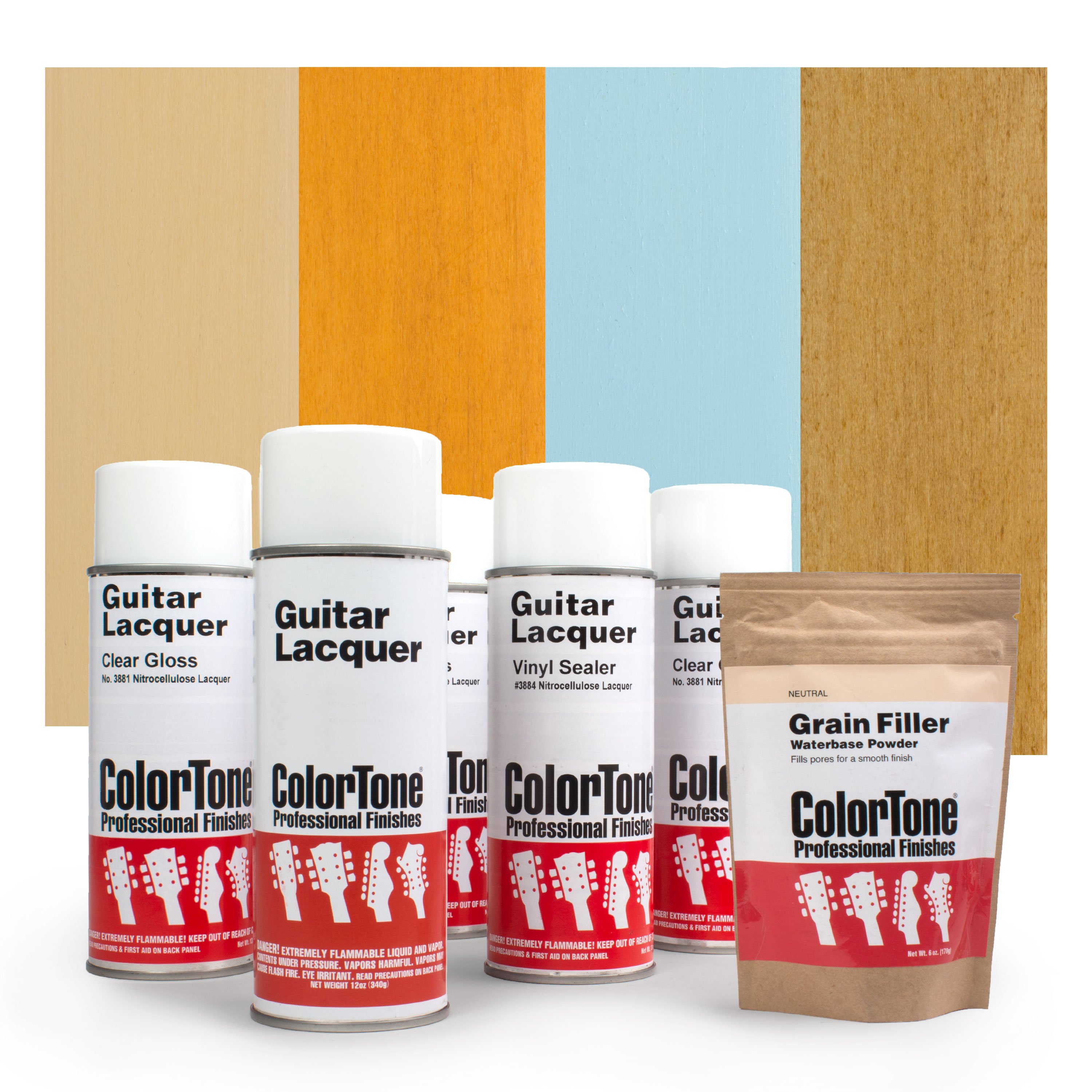 ColorTone Aerosol Finishing Set with 50s Classic Color Lacquer
