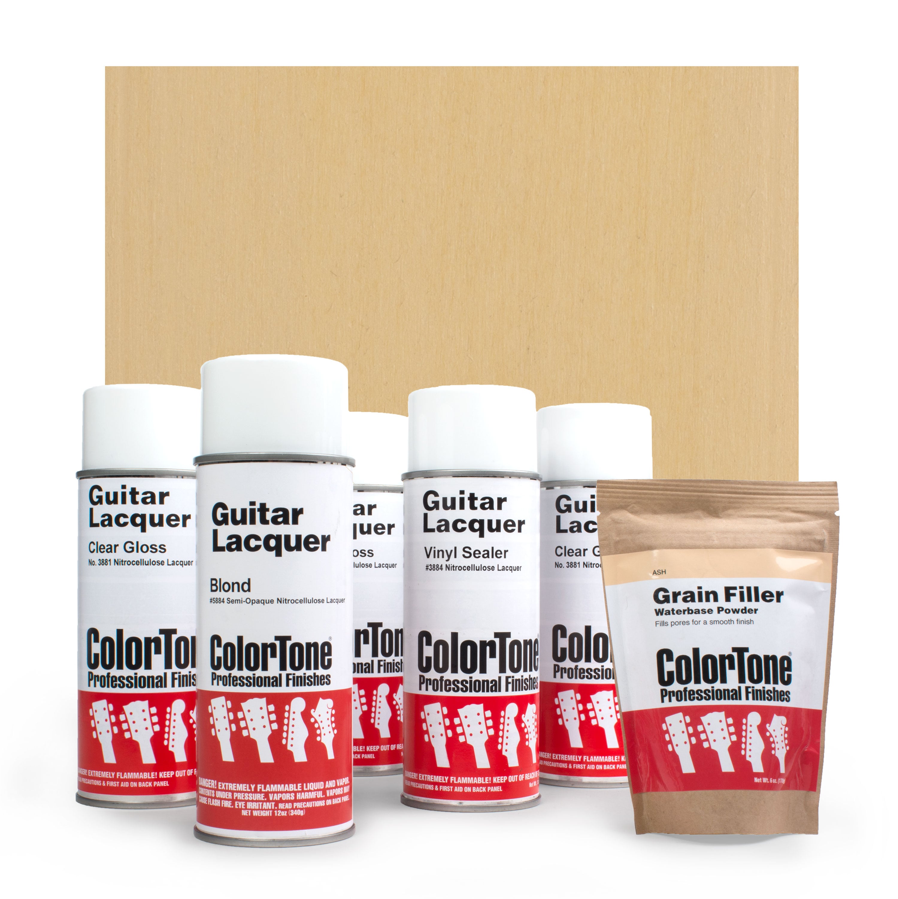 ColorTone Aerosol Finishing Set for Sonic Blue
