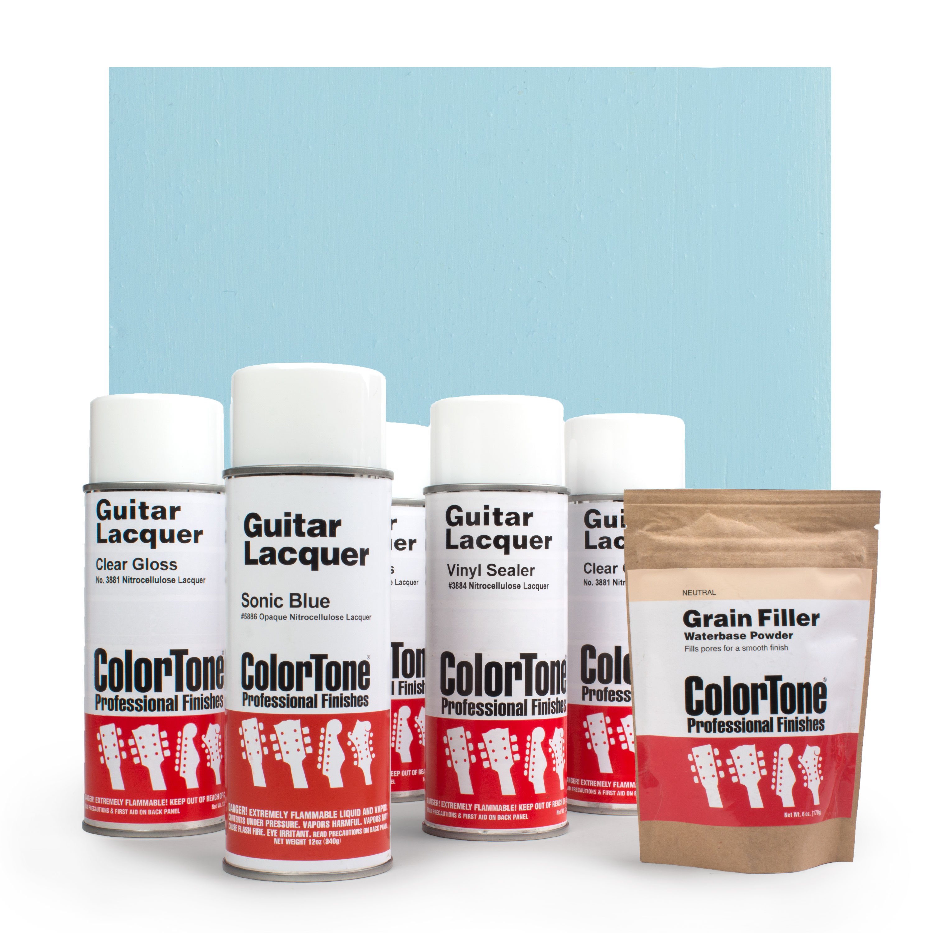 ColorTone Aerosol Finishing Set with 50s Classic Color Lacquer
