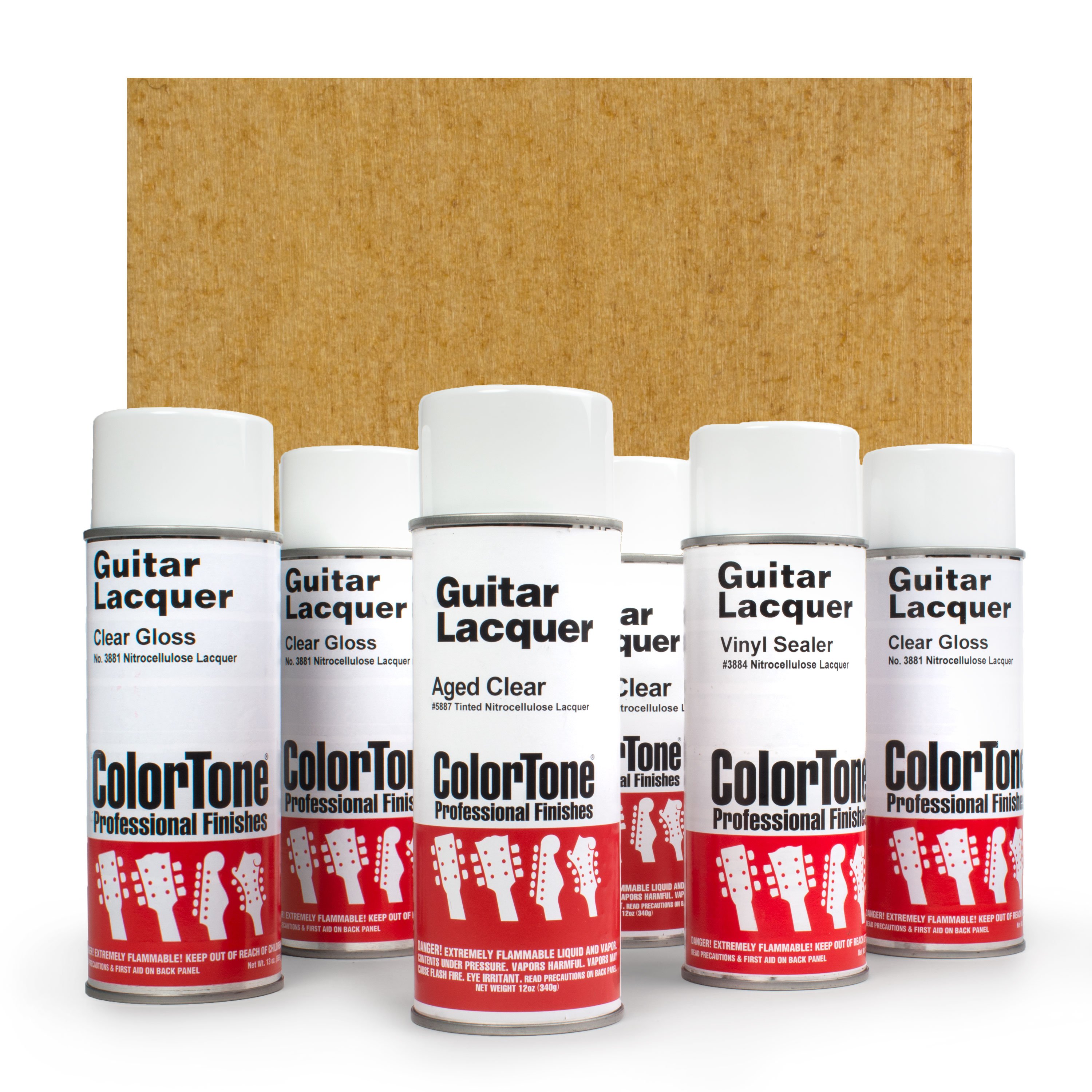 ColorTone Aerosol Finishing Set with 50s Classic Color Lacquer