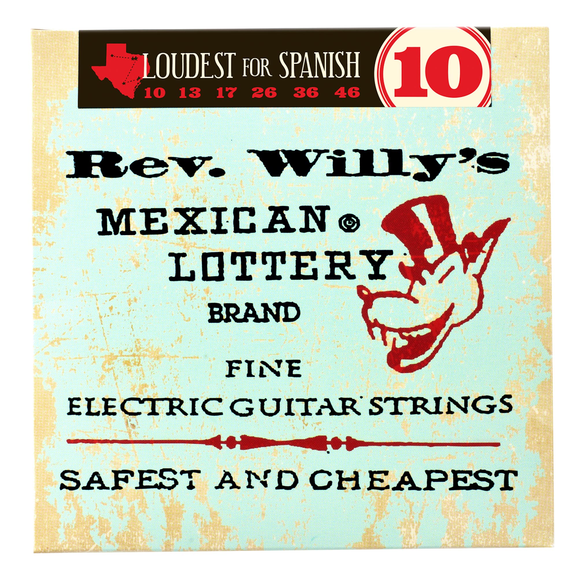 Dunlop Reverend Willy's Electric Guitar Strings, Medium