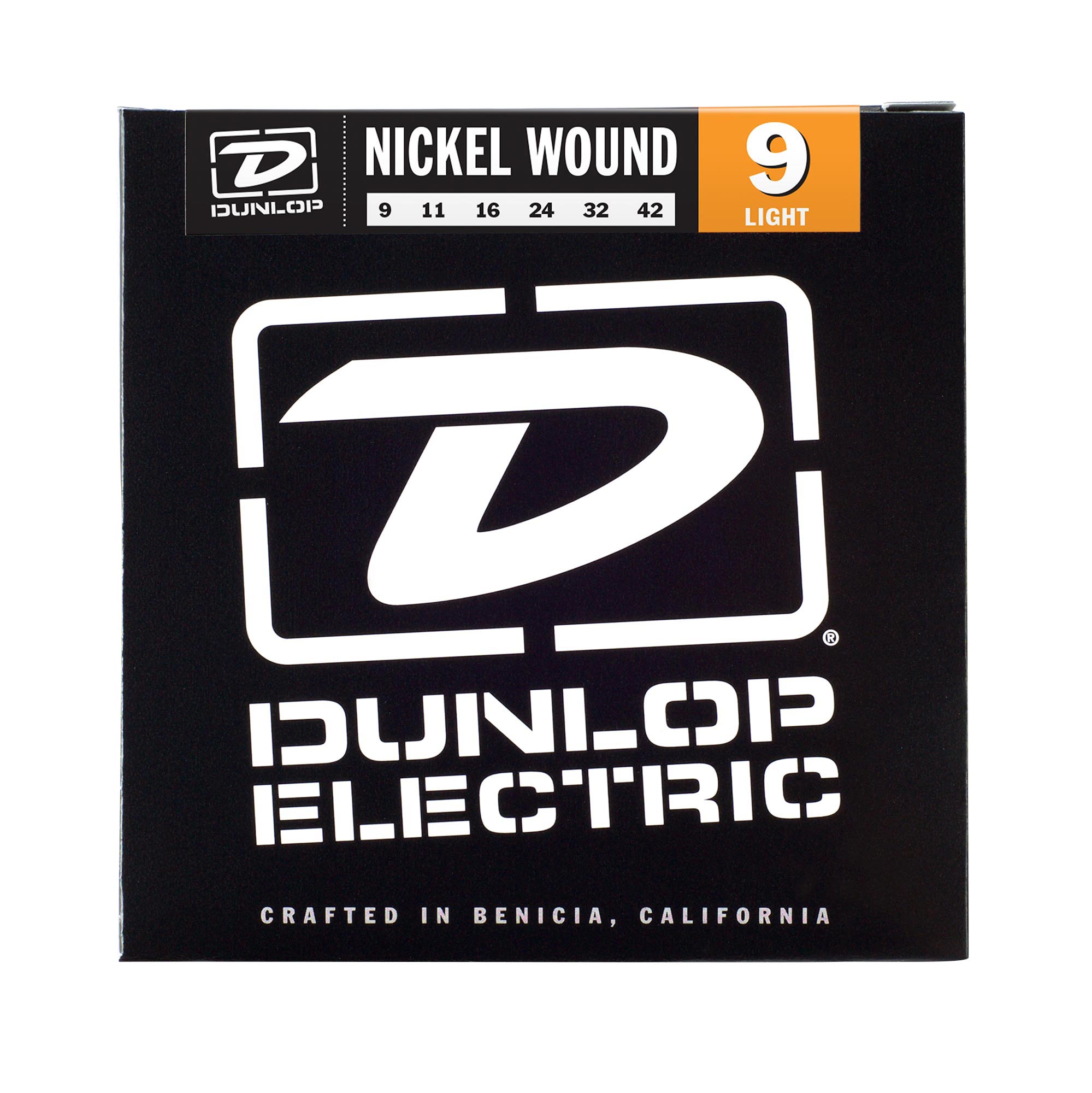 Dunlop Nickel Plated Steel Electric Guitar Strings, Light Dunlop Nickel Plated Steel Electric Guitar Strings, Light