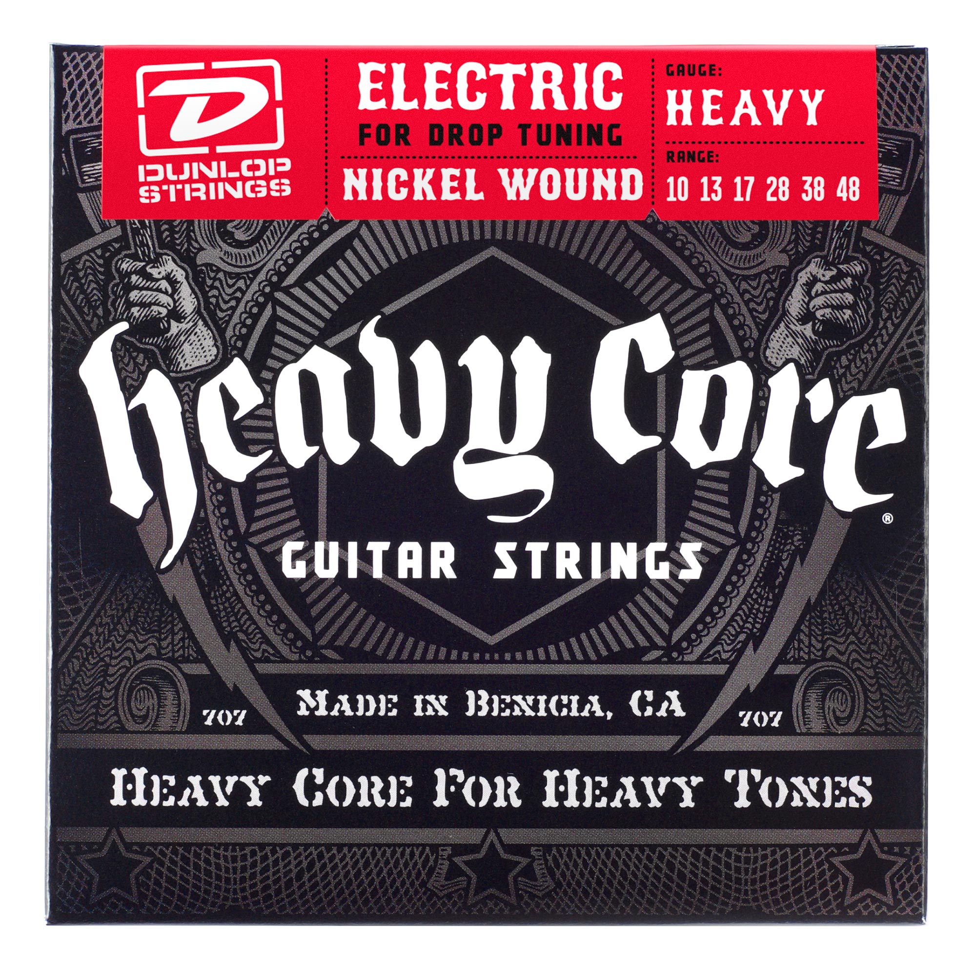 Dunlop Heavy Core Electric Guitar Strings Heavy