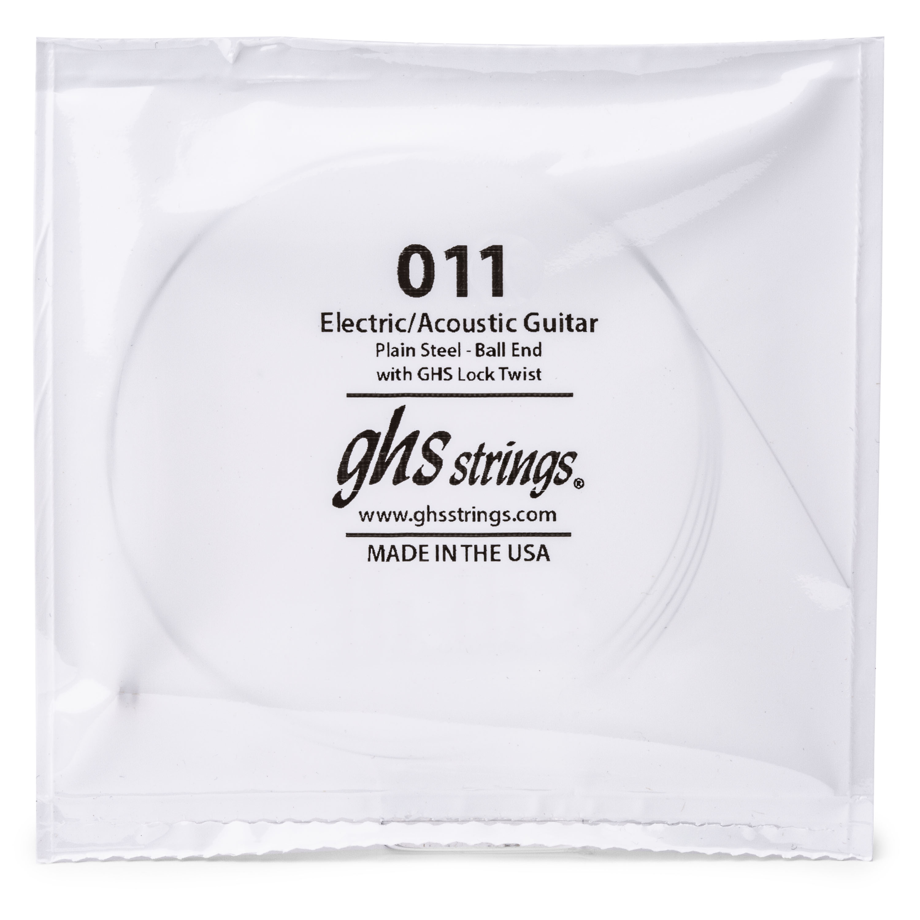 GHS Individual Electric Guitar Strings, 0.011", ball-end GHS Individual Electric Guitar Strings, 0.011", ball-end
