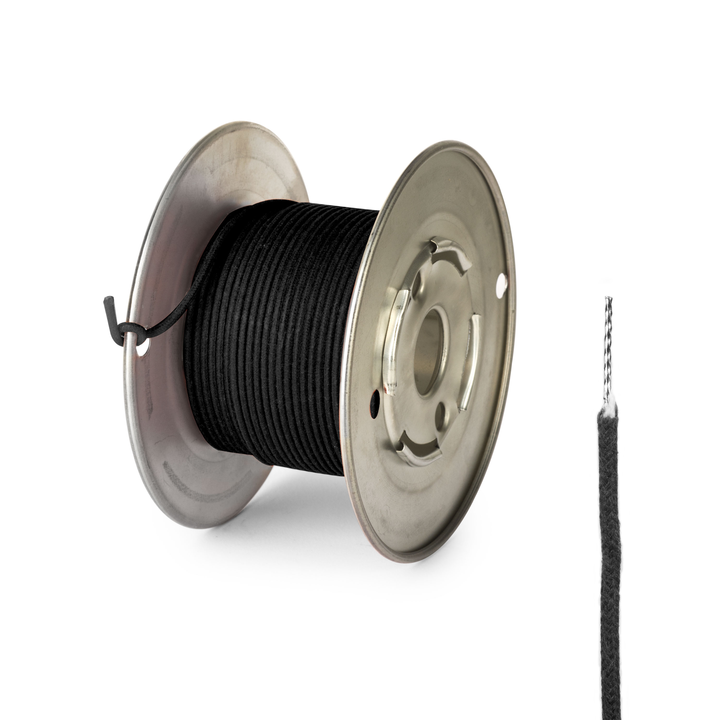 Vintage Stranded Core Push-back Wire - 50 feet, Black Vintage Stranded Core Push-back Wire - 50 feet, Black