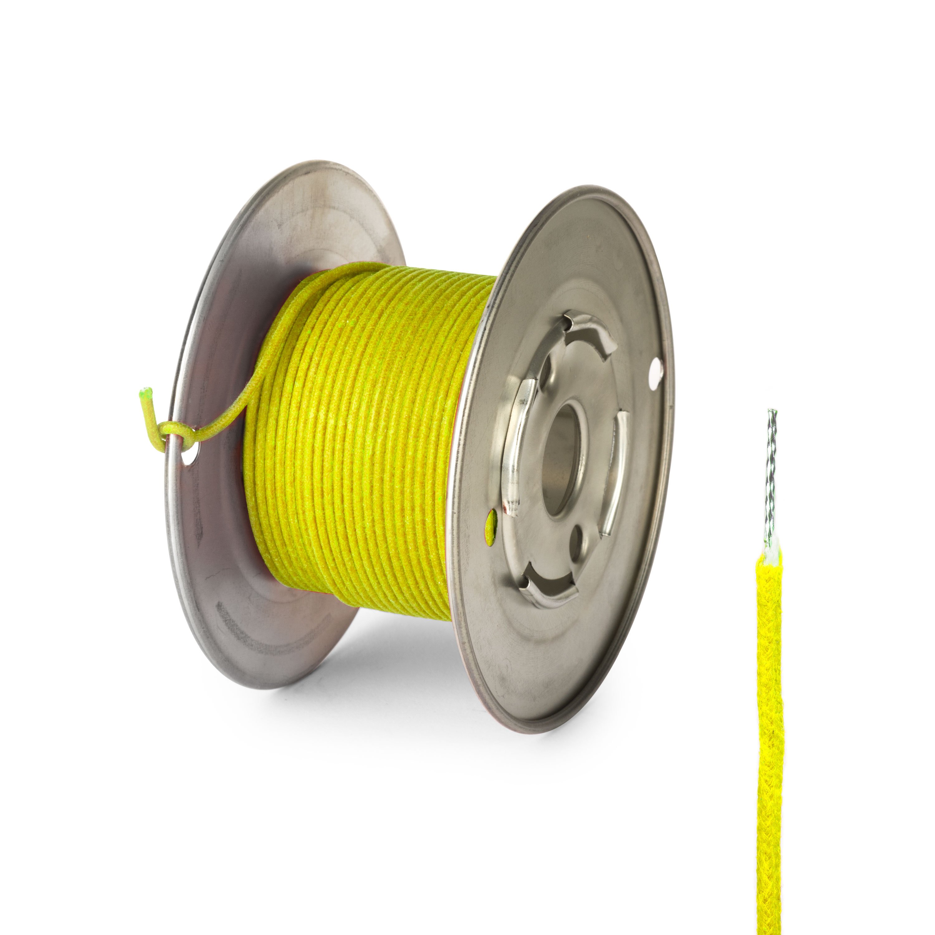 Vintage Stranded Core Push-back Wire - 50 feet, Yellow Vintage Stranded Core Push-back Wire - 50 feet, Yellow