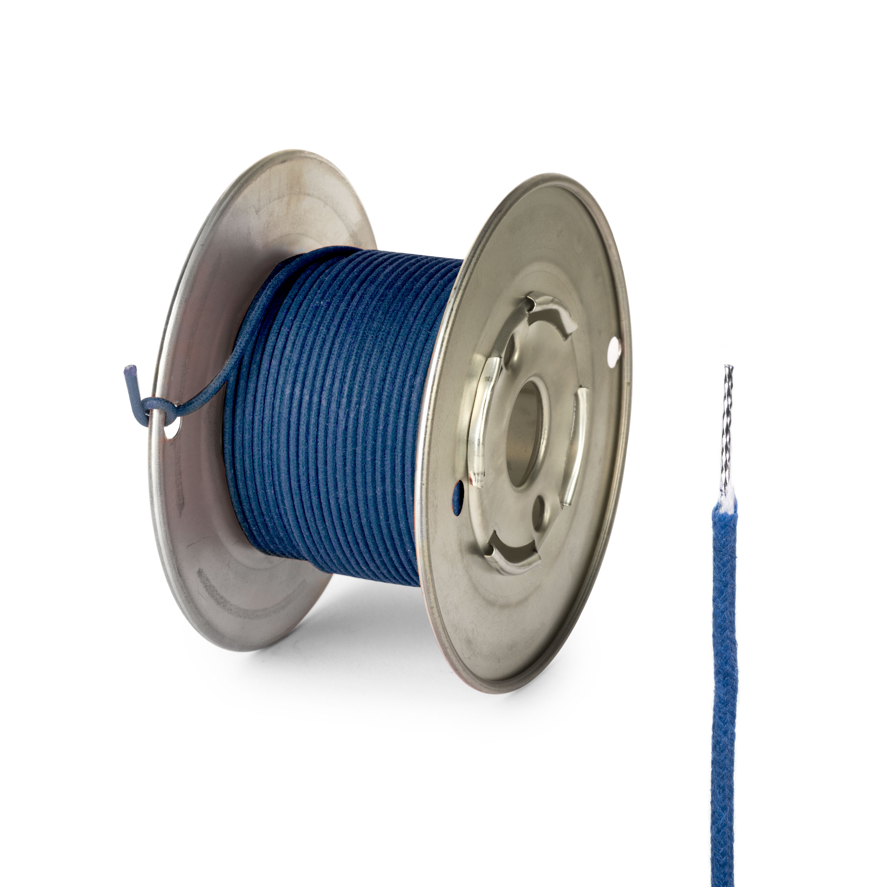 Vintage Stranded Core Push-back Wire - 50 feet, Blue Vintage Stranded Core Push-back Wire - 50 feet, Blue