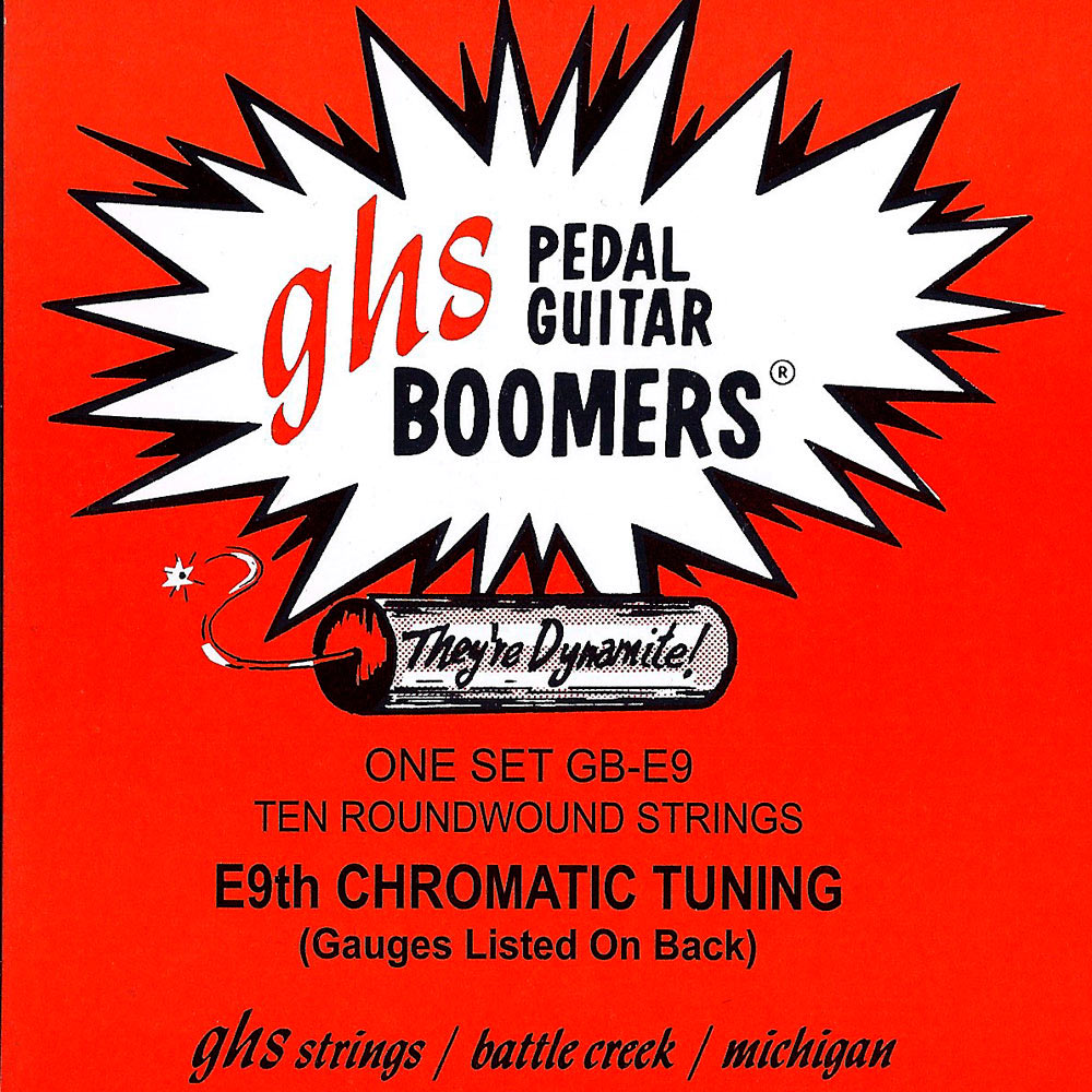 GHS Pedal Steel Guitar Boomers