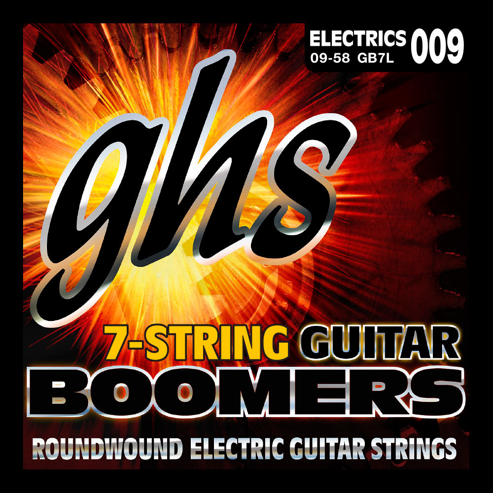 GHS 7-String Electric Guitar Boomers