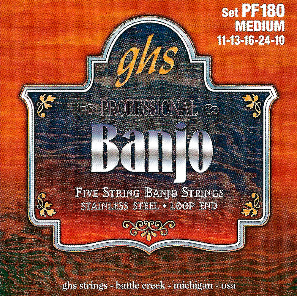 GHS Professional Five String Banjo Strings