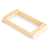 Plastic Mounting Rings For Humbucking Pickups, Tall, cream