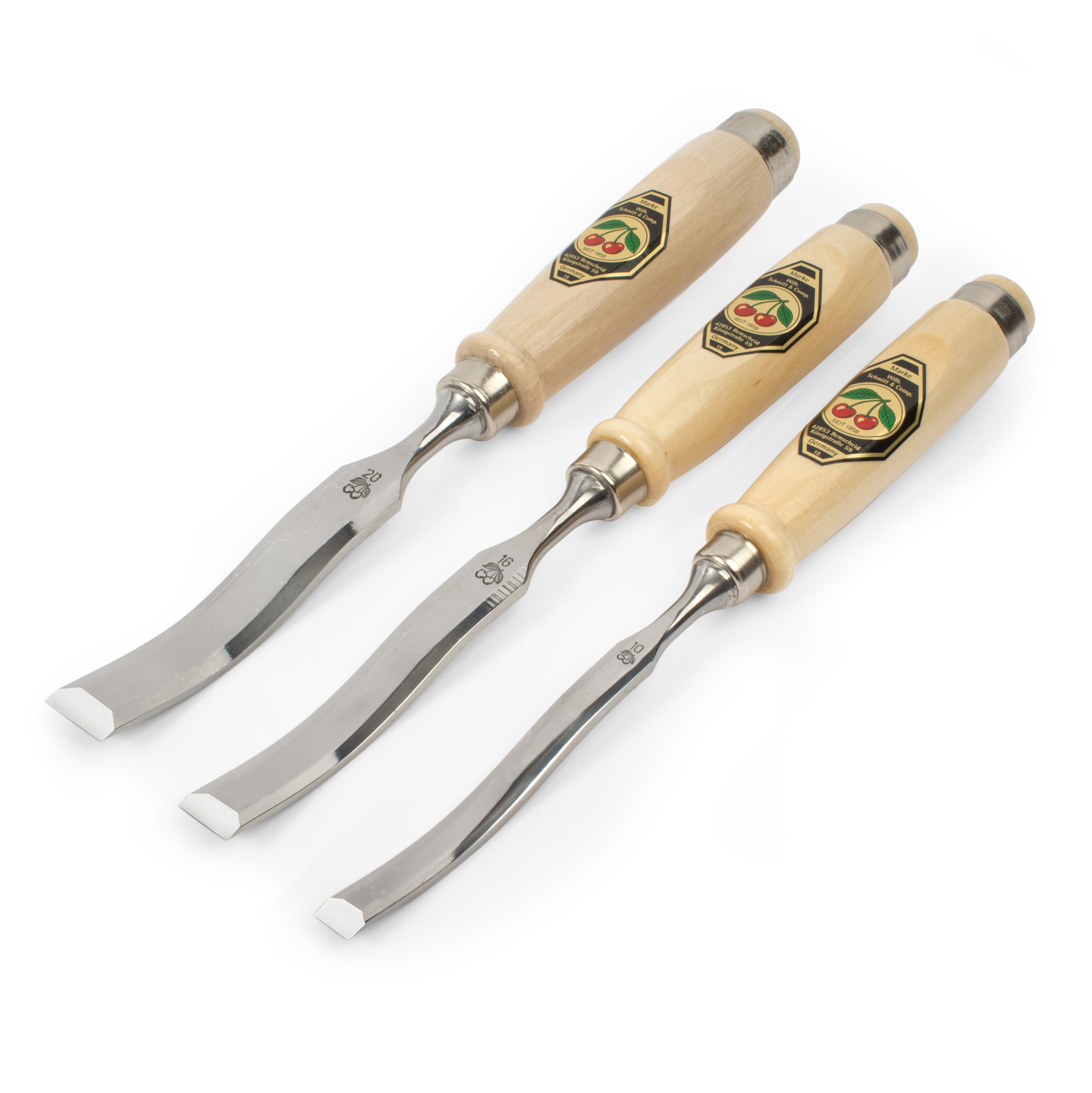 Two Cherries Guitar Brace Chisel, Set of 3 Two Cherries Guitar Brace Chisel, Set of 3
