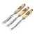 Two Cherries Guitar Brace Chisel, Set of 3