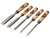 Two Cherries Wood Chisels, Set of 5