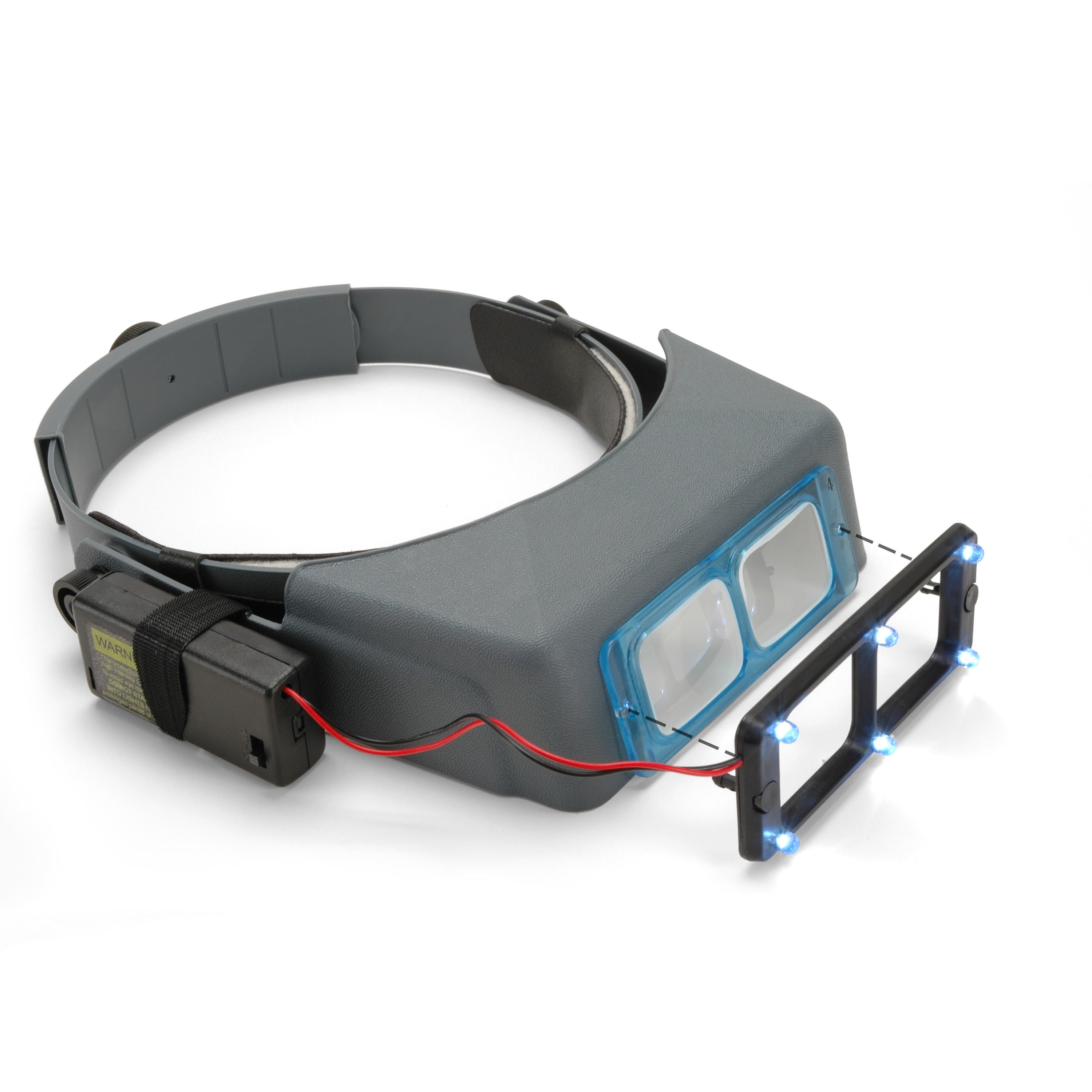Optivisor Headband Magnifier, 1.5x Magnification Lens Only from StewMac.