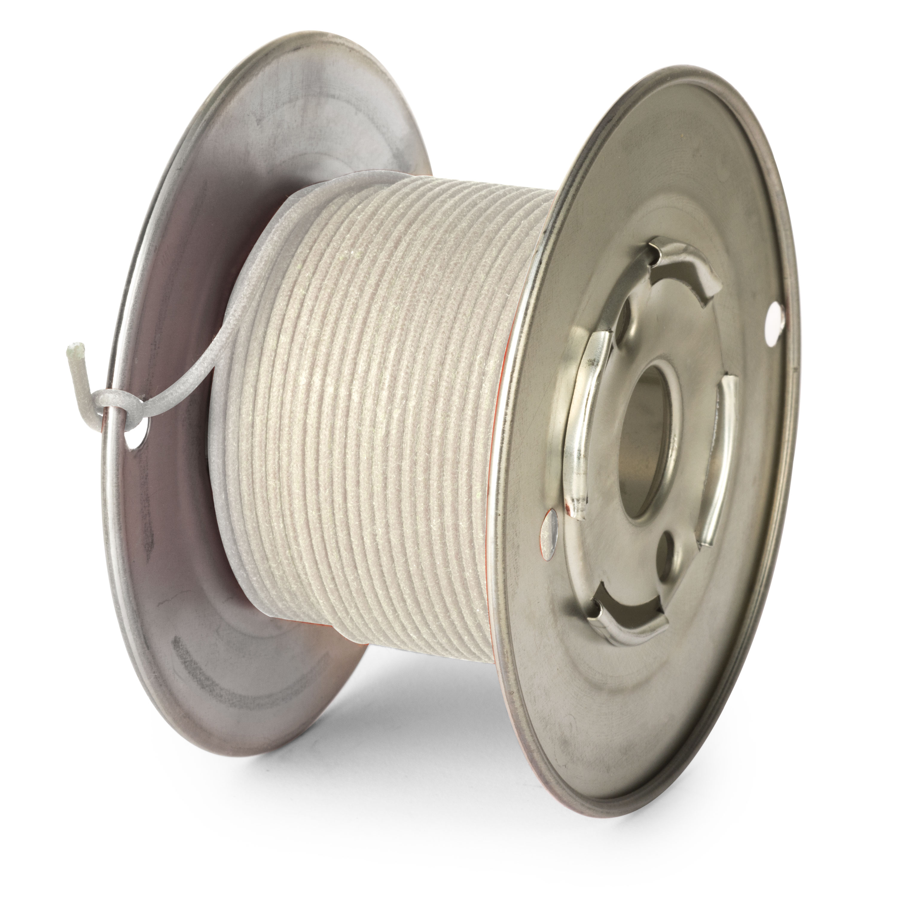 Vintage Solid Core Push-back Wire - 50 feet, White, 20 Gauge Vintage Solid Core Push-back Wire - 50 feet, White, 20 Gauge