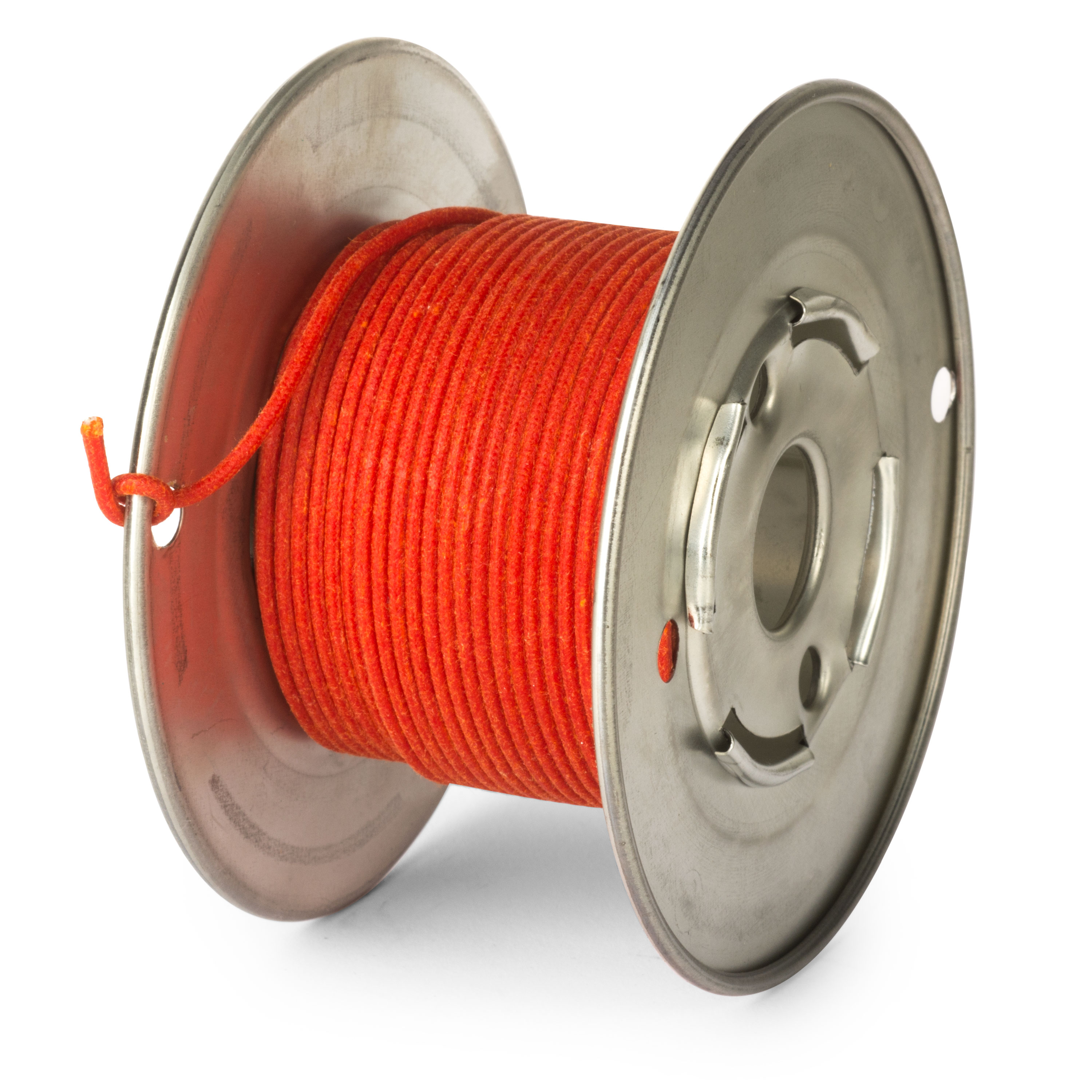 Vintage Solid Core Push-back Wire - 50 feet, Orange, 20 Gauge Vintage Solid Core Push-back Wire - 50 feet, Orange, 20 Gauge